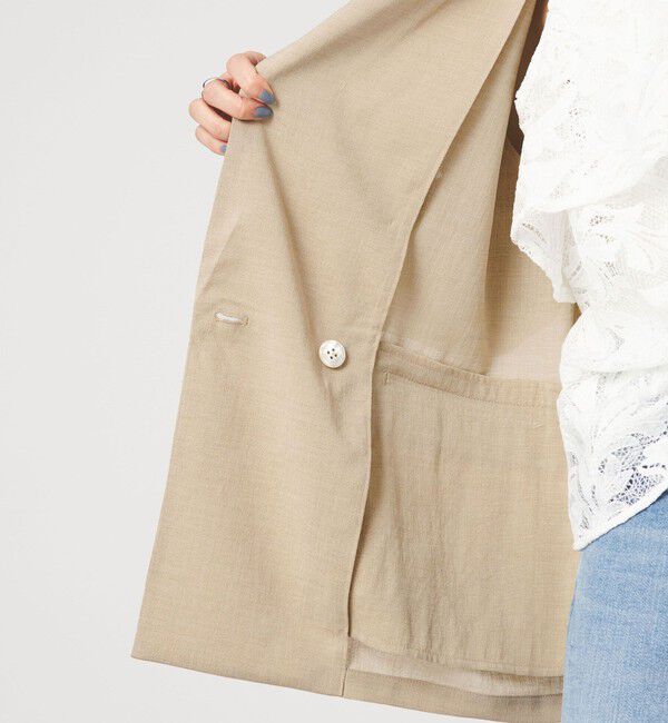 UNITED ARROWS green label relaxing「【結論シリーズ】シアーエアジャケット［size SHORTあり］」|テーラードジャケット|