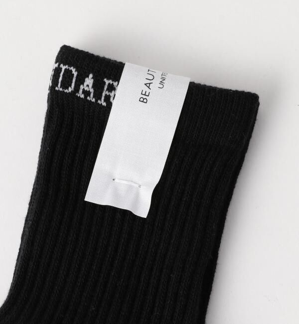 BEAUTY&YOUTH UNITED ARROWS「BY ソリッド カラー クォーター ソックス」|ソックス|