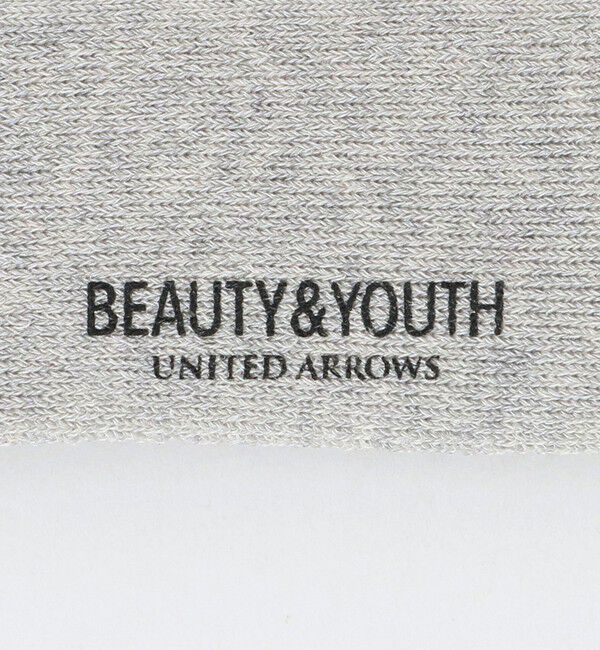 BEAUTY&YOUTH UNITED ARROWS「デオドラント リブ パイル クォーター ソックス」|ソックス|