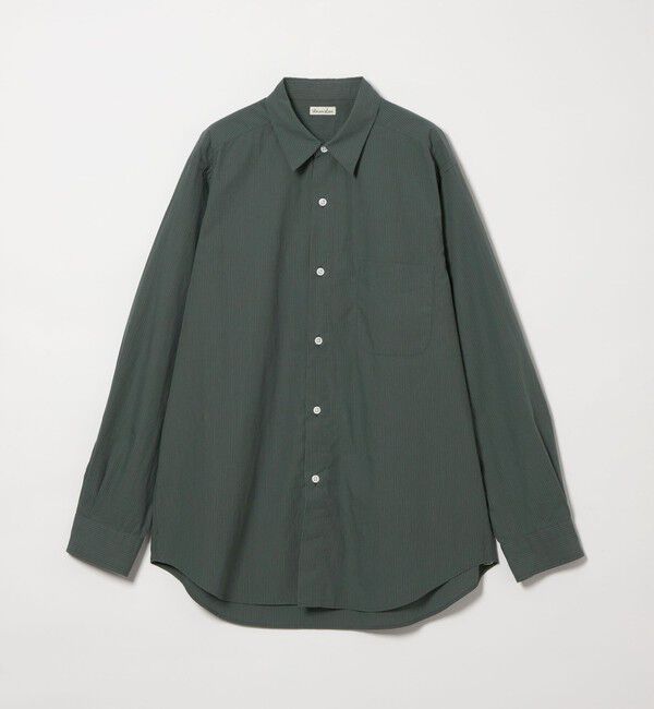 STEVEN ALAN「＜Steven Alan＞ 60 コンパクトヤーン ストライプ レギュラーカラー シャツ NARROW」|シャツ・ブラウス|