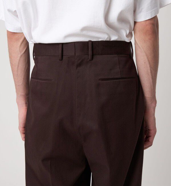 STEVEN ALAN「＜Steven Alan＞ ウエポン ニドム イン ツープリーツ ドレス トラウザーズ」|チノ|