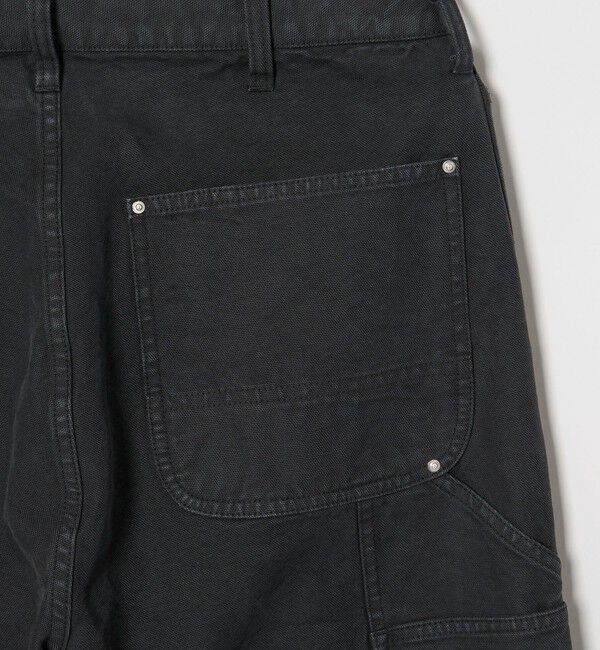 MONKEY TIME「ガーメントダイ ダック ダブルニー アンクル パンツ」|チノ|