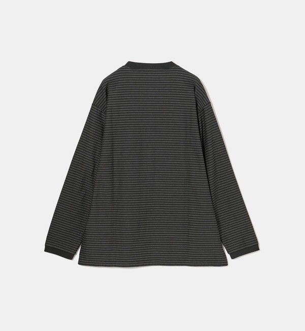 STEVEN ALAN「＜Steven Alan＞ オーガニックコットン アソート ボーダー ロングスリーブ Tシャツ BOLD」|Tシャツ・カットソー|