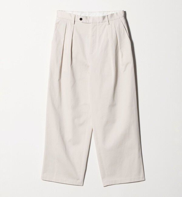 BEAUTY&YOUTH UNITED ARROWS「ダルカラー ワイド チノパンツ」|チノ|