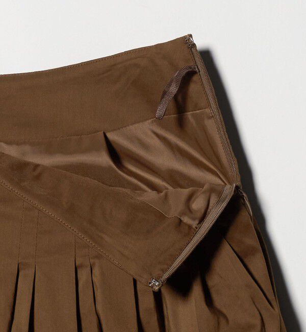 BEAUTY&YOUTH UNITED ARROWS「ポリエステルコットン タックフレアスカート」|スカート|