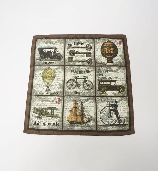 BEAUTY&YOUTH UNITED ARROWS「＜AULENTTI＞ヴィンテージ プリント スカーフ」|バンダナ・スカーフ|