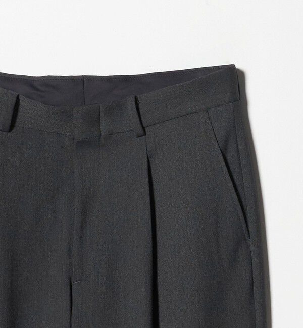 BEAUTY&YOUTH UNITED ARROWS「アルガン TR 1プリーツ テーパード パンツ NO.7」|チノ|