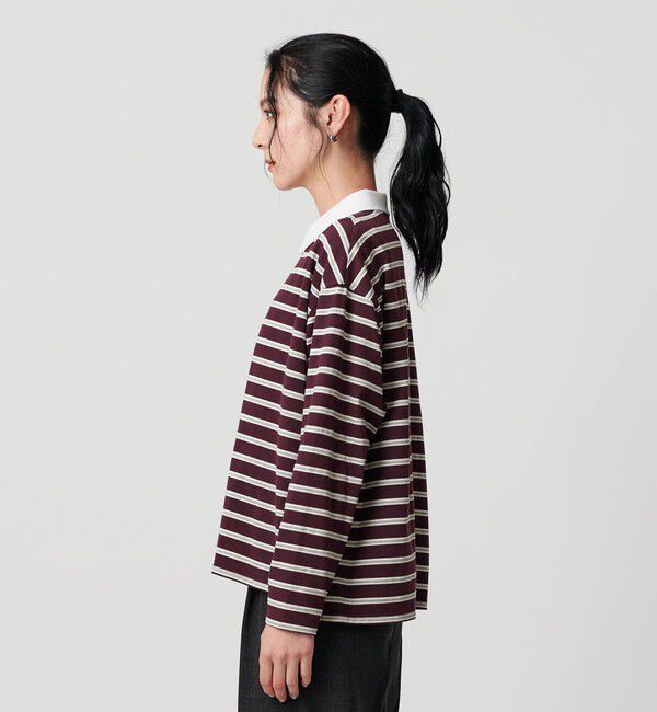 BEAUTY&YOUTH UNITED ARROWS「【WEB限定】マルチボーダー ハーフジッププルオーバー」|Tシャツ・カットソー|