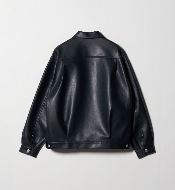 California General Store「＜CGS.＞レザーライク Gジャケット」|ブルゾン・スタジャン|