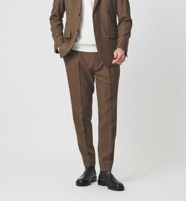 BEAUTY&YOUTH UNITED ARROWS「【WEB限定 WARDROBE SMART】LANATEC OX セットアップ/背抜きジャケット＆イージーパンツ」|スーツ|