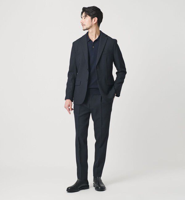 BEAUTY&YOUTH UNITED ARROWS「【WEB限定 WARDROBE SMART】LANATEC OX セットアップ/背抜きジャケット＆イージーパンツ」|スーツ|