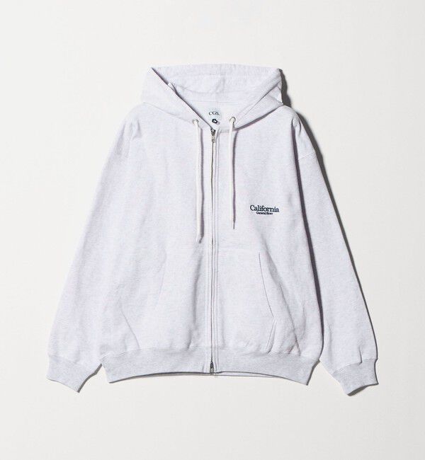 California General Store「＜CGS.＞オーガニックコットン ジップ フーディー スウェット」|パーカー|