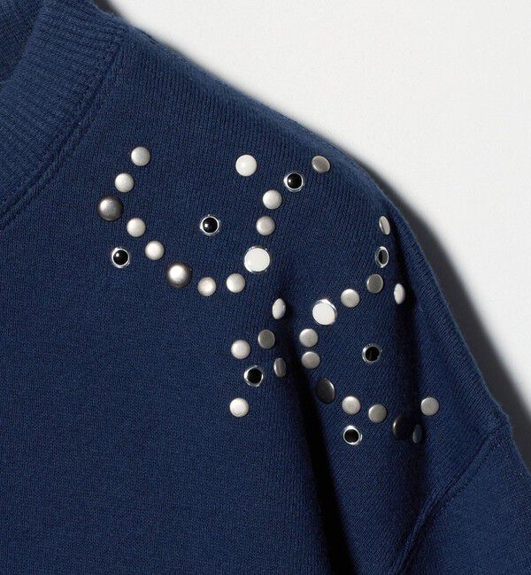 ATTISESSION「＜ATTISESSION＞スタッズライク スウェット」|スウェット・ジャージ|