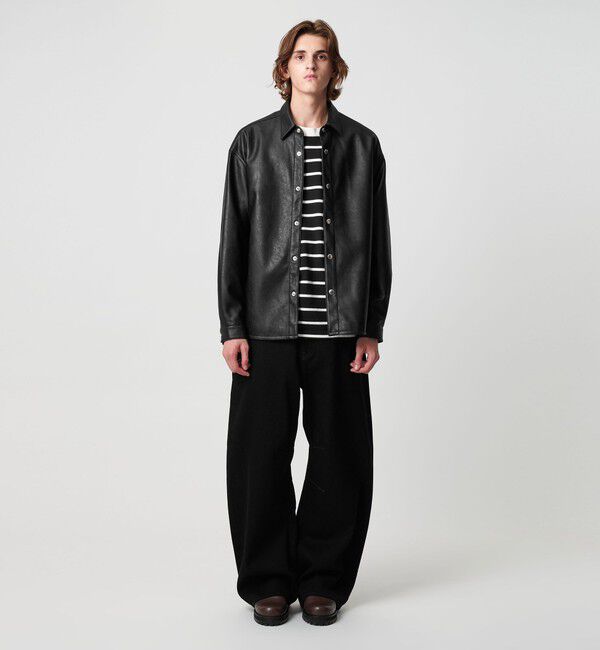 MONKEY TIME「デニム カーブ パンツ」|チノ|