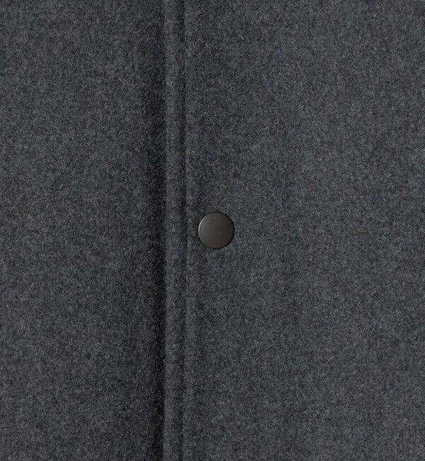 BEAUTY&YOUTH UNITED ARROWS「【WEB限定 WARDROBE SMART】グレーメルトン レザーライク スタジャン」|ブルゾン・スタジャン|