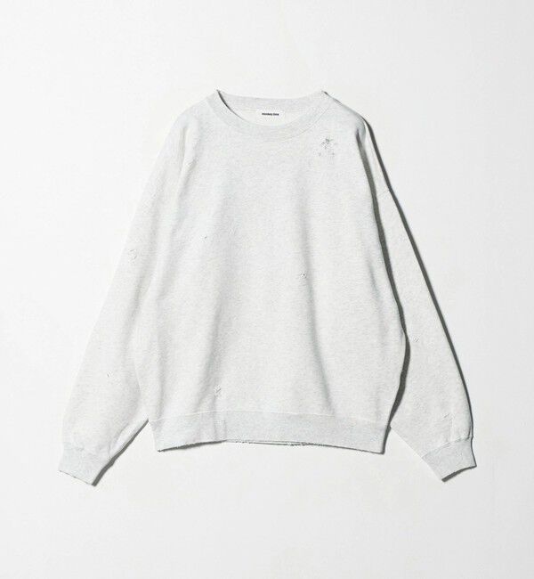 MONKEY TIME「フレンチテリー ディストレスト クルーネック」|Tシャツ・カットソー|