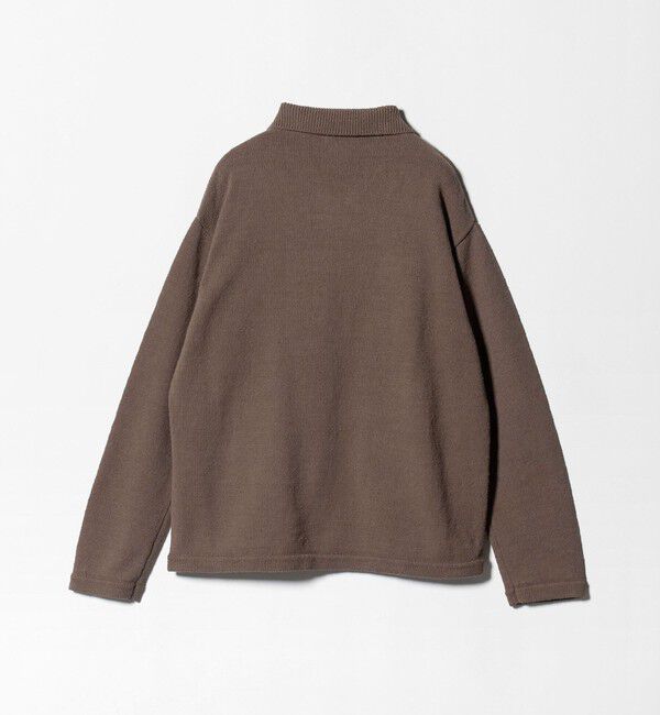 BEAUTY&YOUTH UNITED ARROWS「スラビー ポロニット ジャケット」|カーディガン|