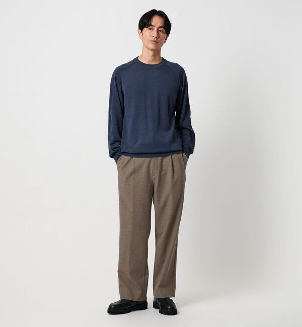 BEAUTY&YOUTH UNITED ARROWS「ダブル TR 1P イージーパンツ 伸縮性あり」|チノ|