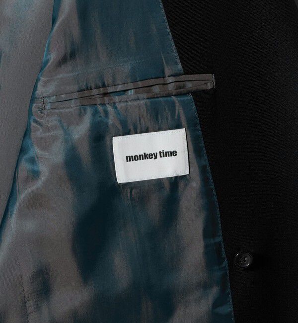 MONKEY TIME「TW ツイル ダブル ジャケット -セットアップ対応-」|テーラードジャケット|
