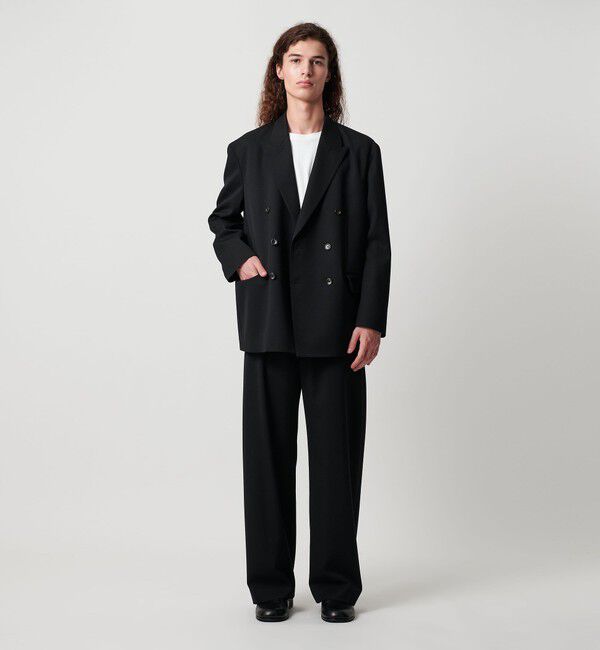 MONKEY TIME「TW ツイル ダブル ジャケット -セットアップ対応-」|テーラードジャケット|