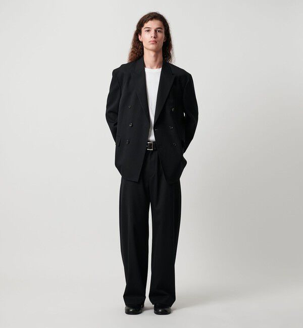 MONKEY TIME「TW ツイル ダブル ジャケット -セットアップ対応-」|テーラードジャケット|