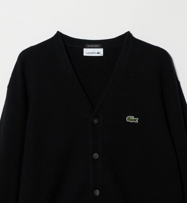 BEAUTY&YOUTH UNITED ARROWS「【別注】＜LACOSTE＞ロングスリーブニットカーディガン」|カーディガン|
