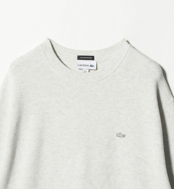 BEAUTY&YOUTH UNITED ARROWS「＜LACOSTE for BEAUTY&YOUTH＞クルーネック スウェット」|ニット・セーター|
