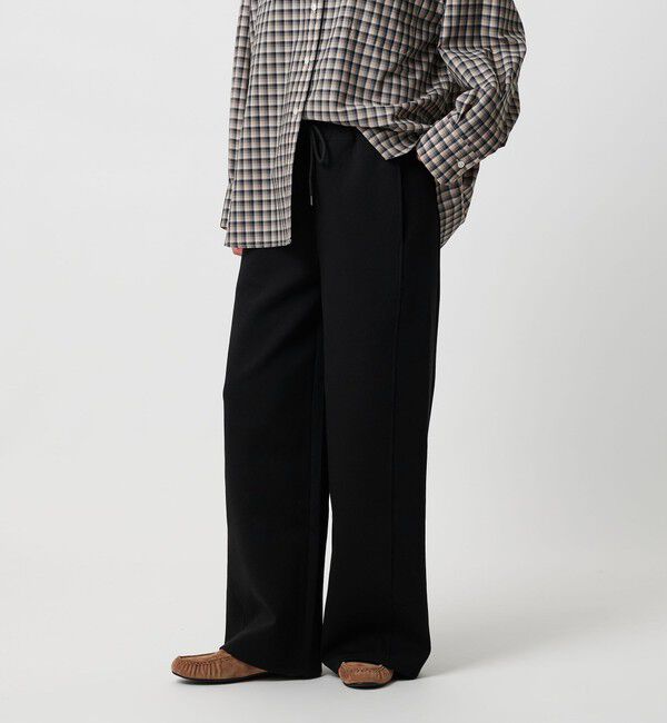 BEAUTY&YOUTH UNITED ARROWS「ダンボール ワイドイージーパンツ」|その他|BLACK