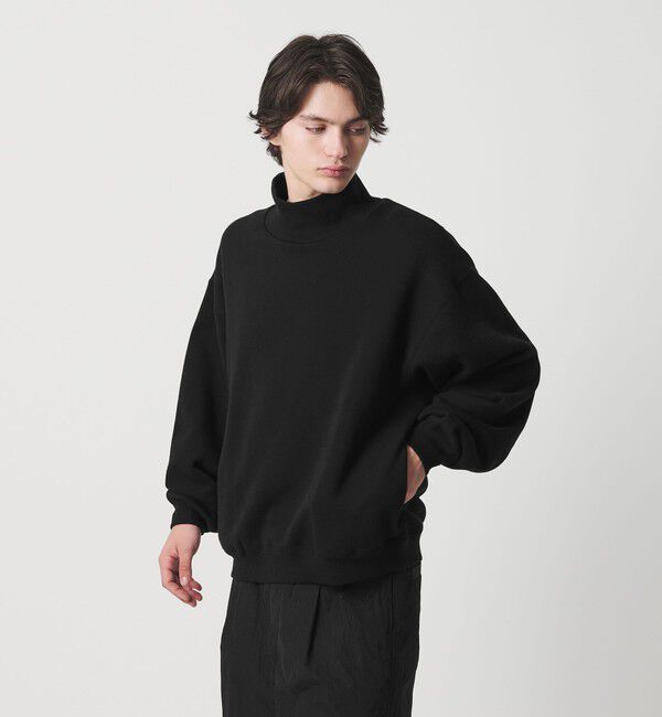 MONKEY TIME「テリーフリース ハイネック スウェット」|Tシャツ・カットソー|