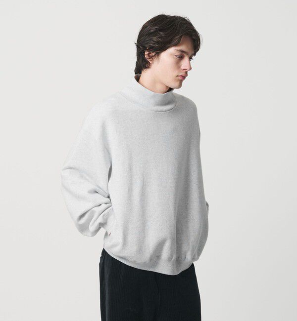 MONKEY TIME「テリーフリース ハイネック スウェット」|Tシャツ・カットソー|