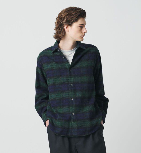 BEAUTY&YOUTH UNITED ARROWS「＜one BEAUTY&YOUTH＞JAZZNEP チェック シャツ FORM型」|シャツ・ブラウス|