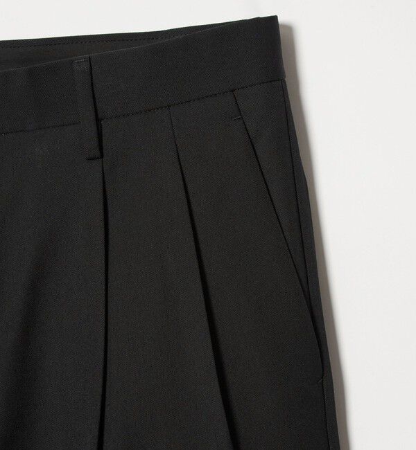 MONKEY TIME「TWツイル 2P ワイド ストレート スラックス」|チノ|