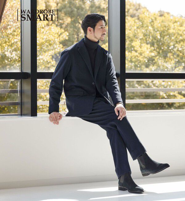 BEAUTY&YOUTH UNITED ARROWS「【WEB限定 WARDROBE SMART】ニットフランネル リラックス セットアップ/ジャケット＆イージーパンツ」|スーツ|