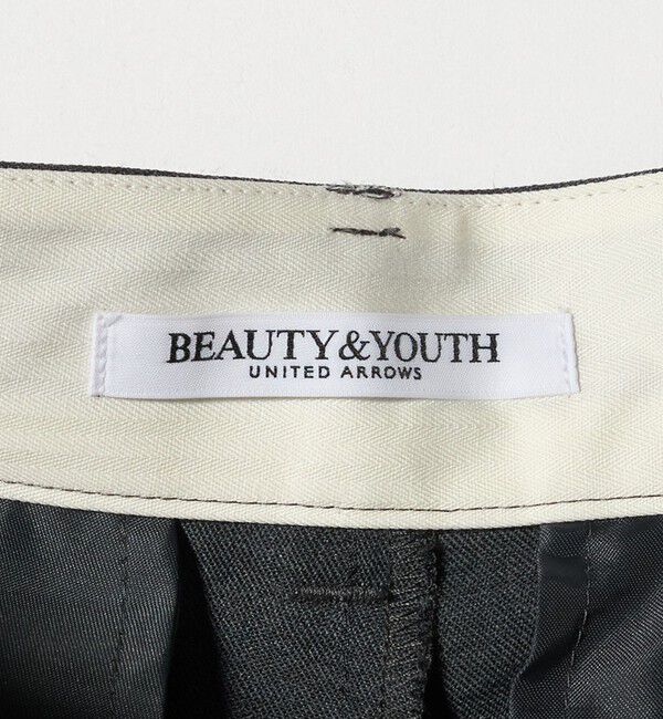 BEAUTY&YOUTH UNITED ARROWS「毛ポリエステル カーブパンツ ウォッシャブル」|その他|