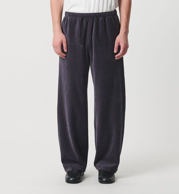 MONKEY TIME「ベロア バギー イージー パンツ」|チノ|