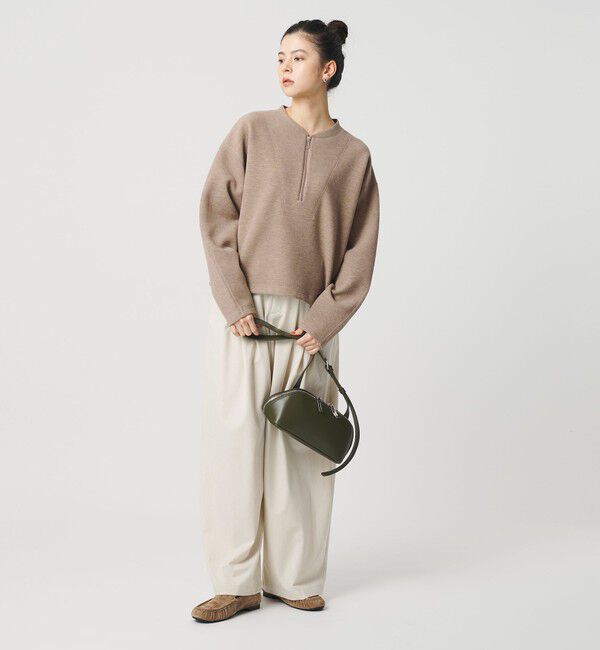 BEAUTY&YOUTH UNITED ARROWS「ダンボール ハーフジップ プルオーバー」|Tシャツ・カットソー|