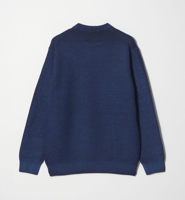 BEAUTY&YOUTH UNITED ARROWS「フェード アゼ クルーネック ニット 手洗い可能」|ニット・セーター|