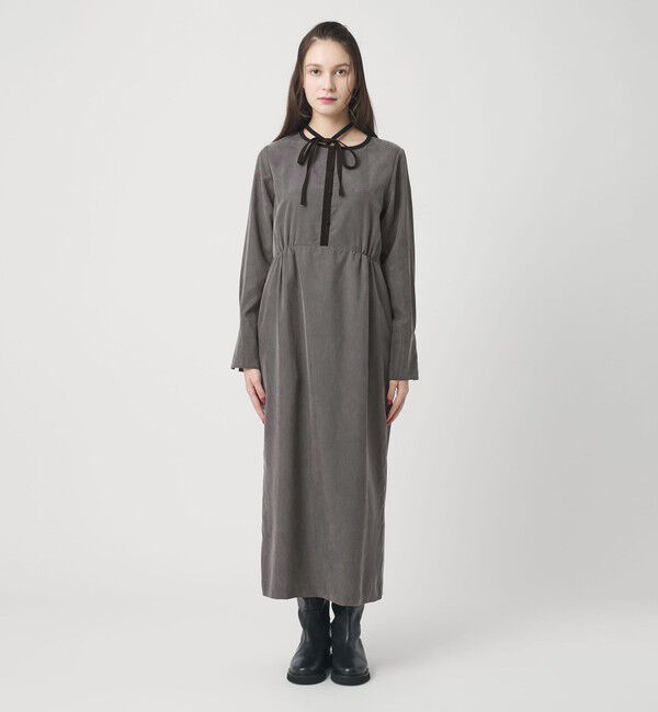 BEAUTY&YOUTH UNITED ARROWS「キュプラブレンド タイリボンワンピース」|ワンピース|