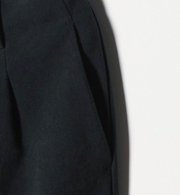 BEAUTY&YOUTH UNITED ARROWS「ブラッシュド ツイル ワンプリーツ テーパード イージーパンツ NO.5 セットアップ対応可能」|チノ|