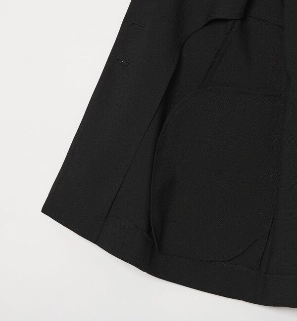 BEAUTY&YOUTH UNITED ARROWS「【WEB限定 Wardrobe DAILY MINIMAL】メランジ ペプラムベスト ウォッシャブル」|ベスト・ジレ|