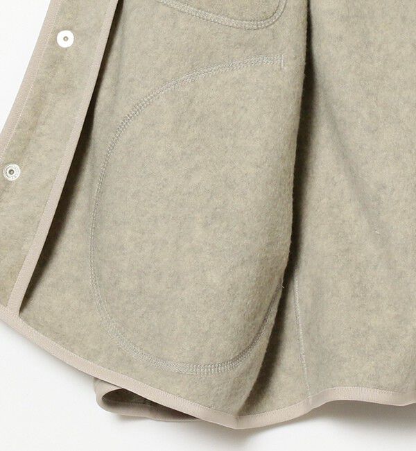 Ray BEAMS 「DANTON / FLEECE COLLARLESS JACKET」|ブルゾン・スタジャン|