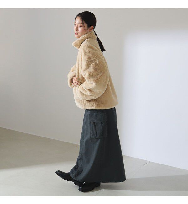 Demi-Luxe BEAMS 「TATRAS / BARBRA ボア ブルゾン」|ブルゾン・スタジャン|