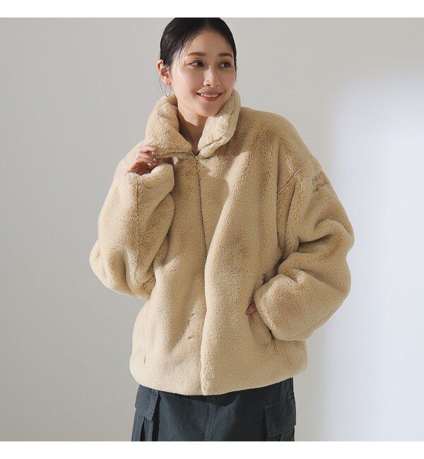 Demi-Luxe BEAMS 「TATRAS / BARBRA ボア ブルゾン」|ブルゾン・スタジャン|