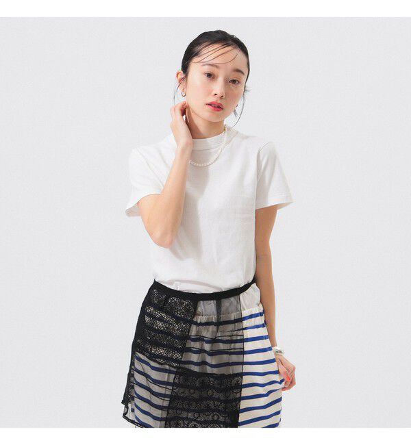 BEAMSBOY「ボーイ ベーシック Tシャツ」|Tシャツ・カットソー|OFF_WHT