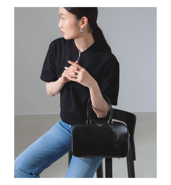 Demi-Luxe BEAMS 「CHRISTIAN VILLA / スクエア ボストン バッグ」|トートバッグ|