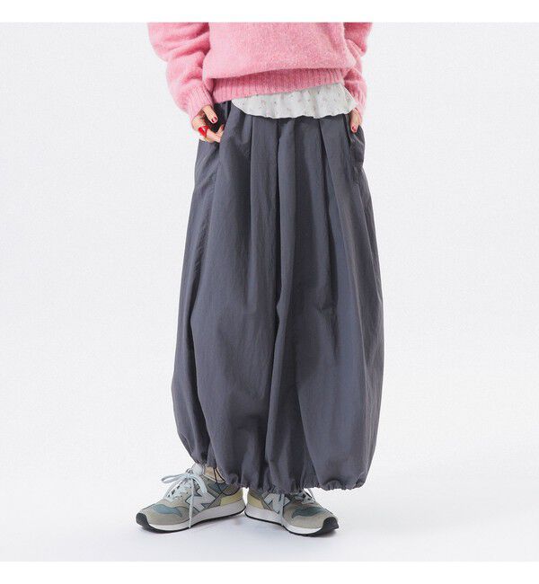 BEAMSBOY「【別注】Gramicci / バルーン スカート 25FW」|スカート|CHARCOAL.G