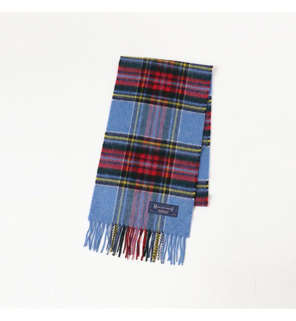 BEAMSBOY「HIGHLAND TWEEDS / チェック ストール 小」|マフラー|