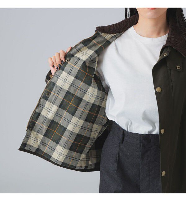 Demi-Luxe BEAMS 「【別注】Barbour / TRANSPORT ジャケット」|ブルゾン・スタジャン|