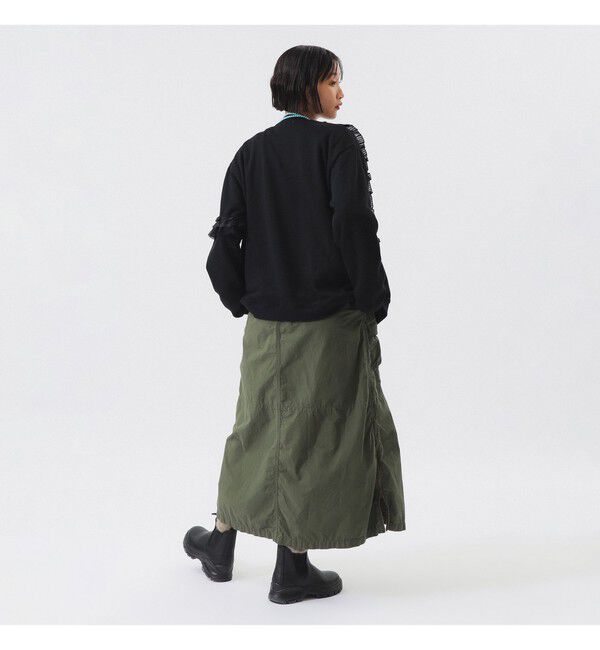 BEAMSBOY「【別注】TORI-TO / タテフリル カーディガン」|スウェット・ジャージ|