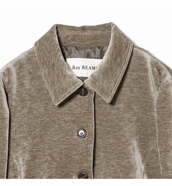Ray BEAMS 「モール ステンカラー ジャケット」|ダッフルコート|
